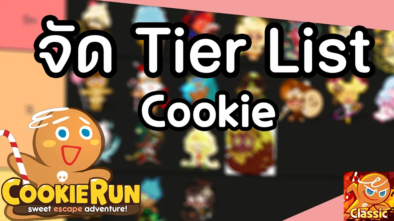 Cookie Run Classic tier list preview — Cookie, Pet, and Treasure rankings for League